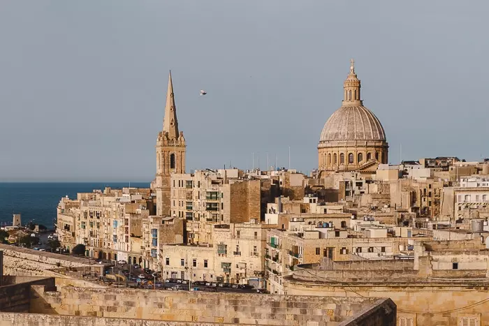 Malta travel guide Valletta view from the ramparts by Dancing the Earth