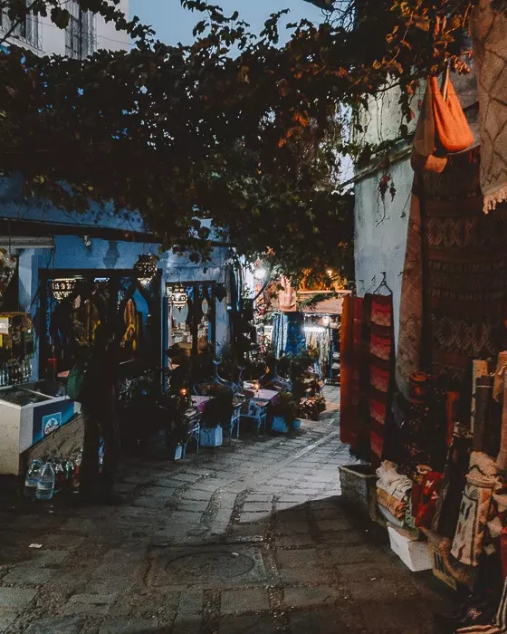 Chefchaouen medina by night by Dancing the Earth