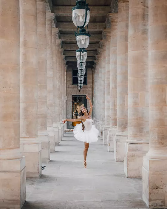 Palais Royal arcades by Dancing the Earth