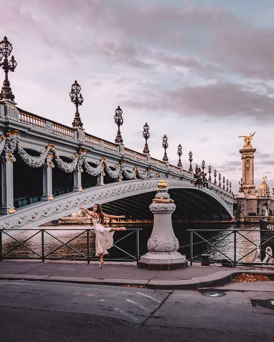 Pont Alexandre 3 from the quays by Dancing the Earth