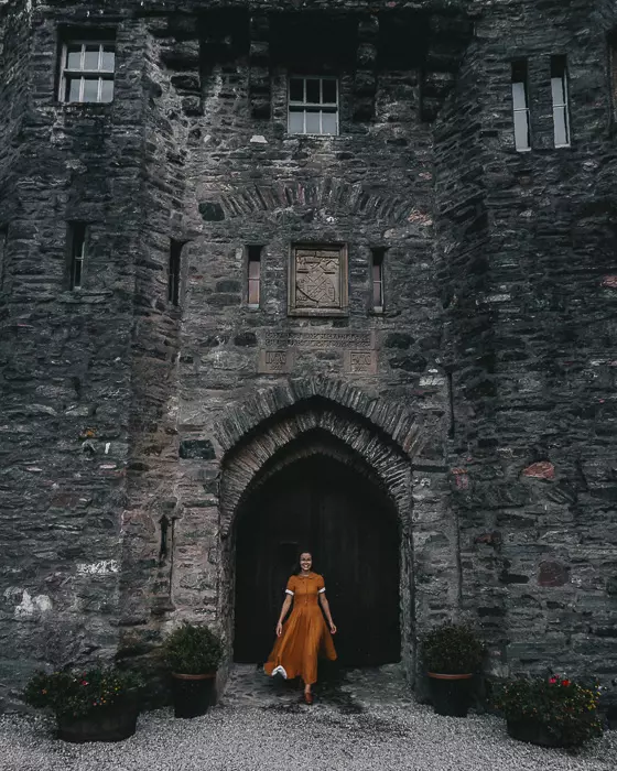 Door of Eilean Donan Castle by Dancing the Earth