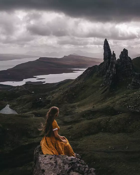 Scotland travel itinerary Isle of Skye Old Man of Storr by Dancing the Earth
