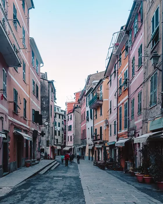 Street of Vernazza, Liguria and Cinque Terre travel guide by Dancing the Earth