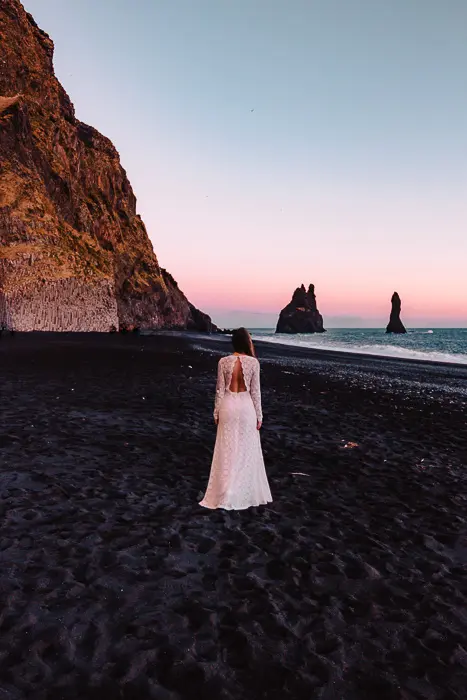 South Iceland, Reynisfjara black sand beach, Dancing the Earth