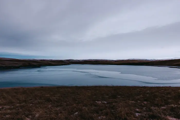 South Iceland, Systravatn lake, Dancing the Earth