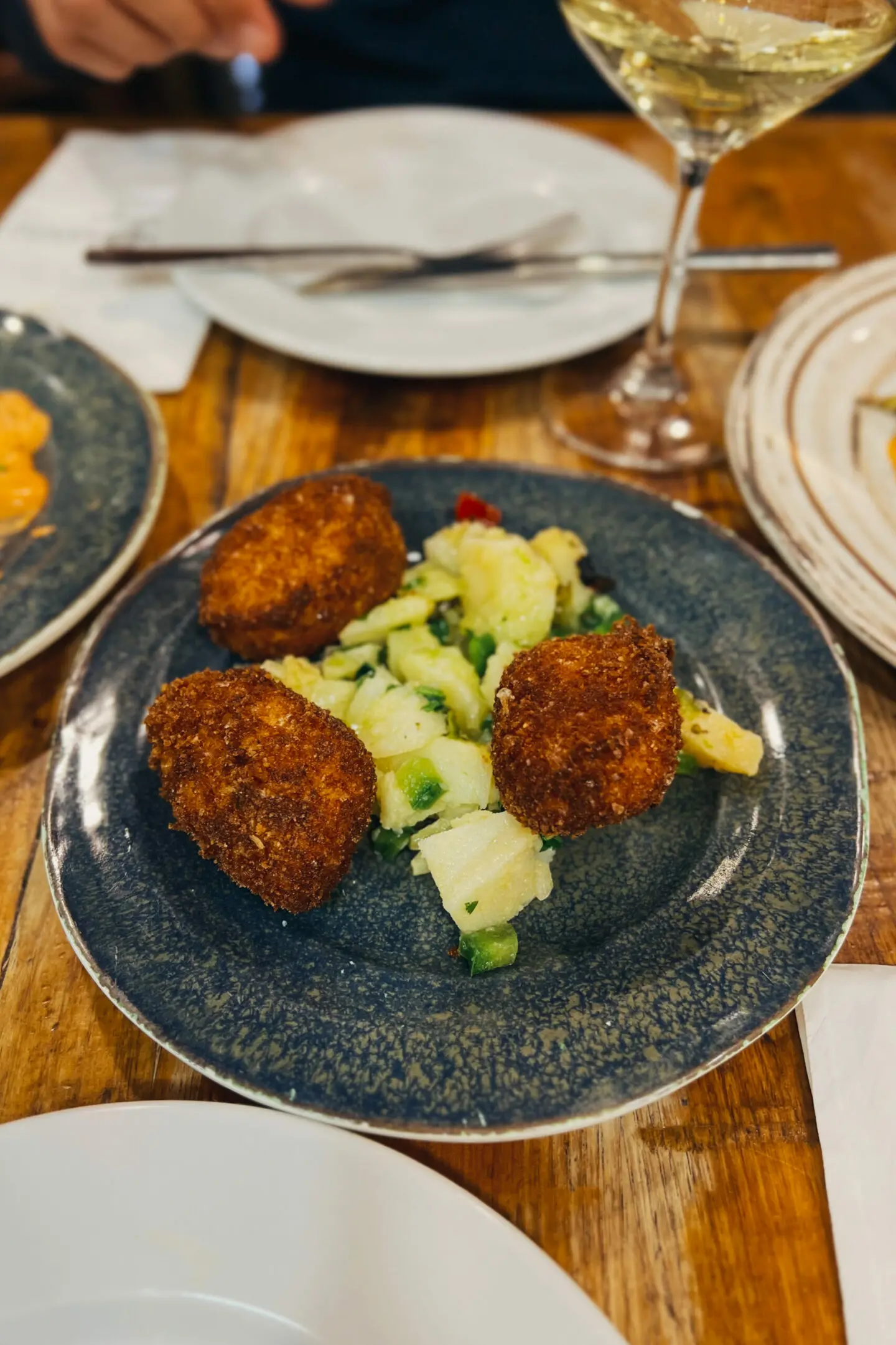 Seville, croquetas, by Dancing the Earth