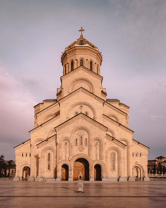 Tbilisi Sameba Holy Trinity Cathedral by Dancing the Earth