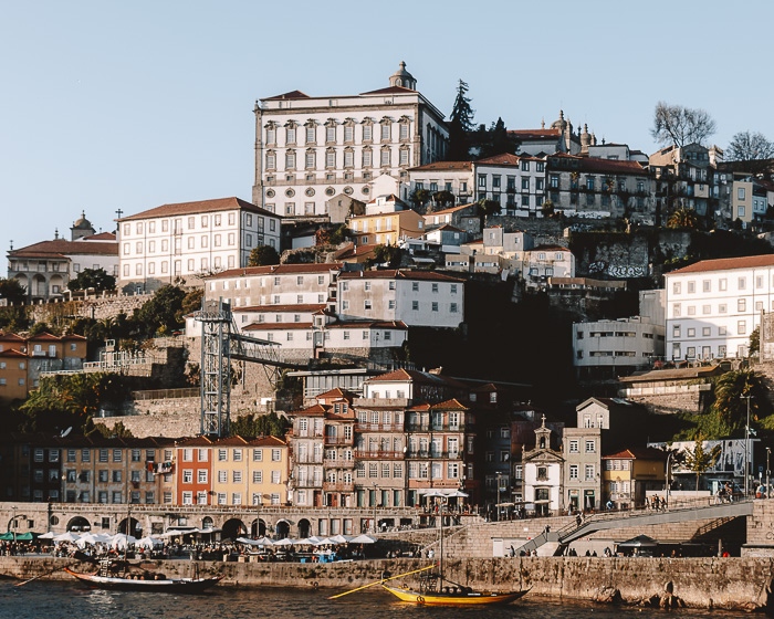 Porto weekend itinerary Porto close up from Teleferico de Gaia by Dancing the Earth