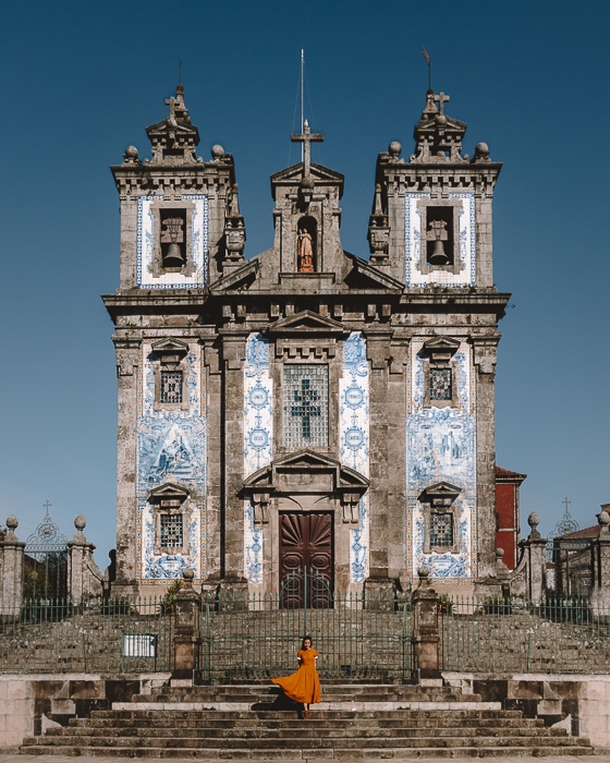 Porto weekend itinerary Igreja de Santo Ildefonso by Dancing the Earth