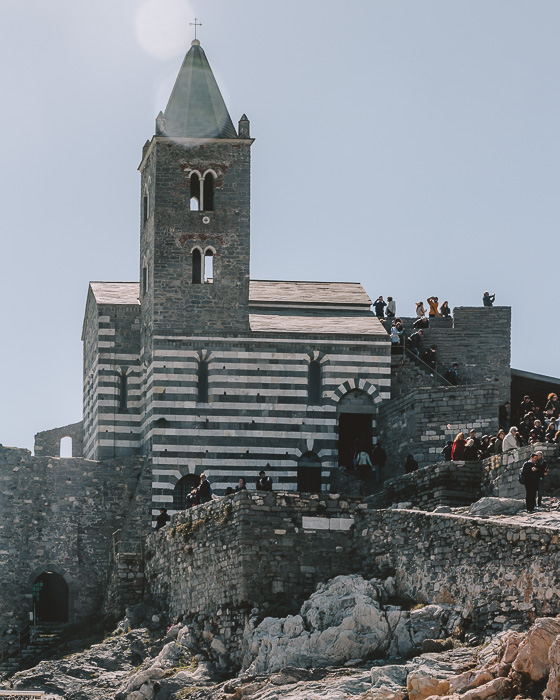 Cathedral of Porto Venere, Liguria and Cinque Terre travel guide by Dancing the Earth