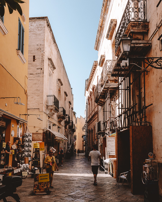 Main street in Gallipoli