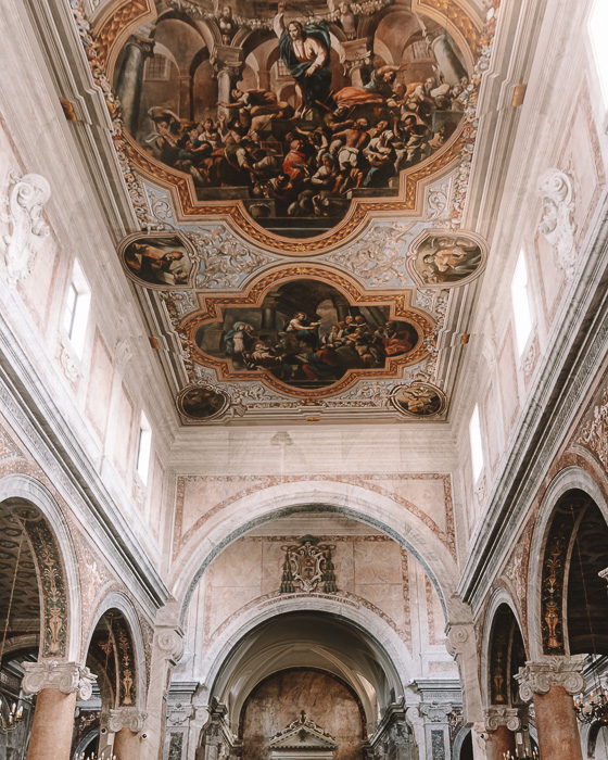 Inside the cathedral of Ostuni, Puglia travel guide by Dancing the Earth