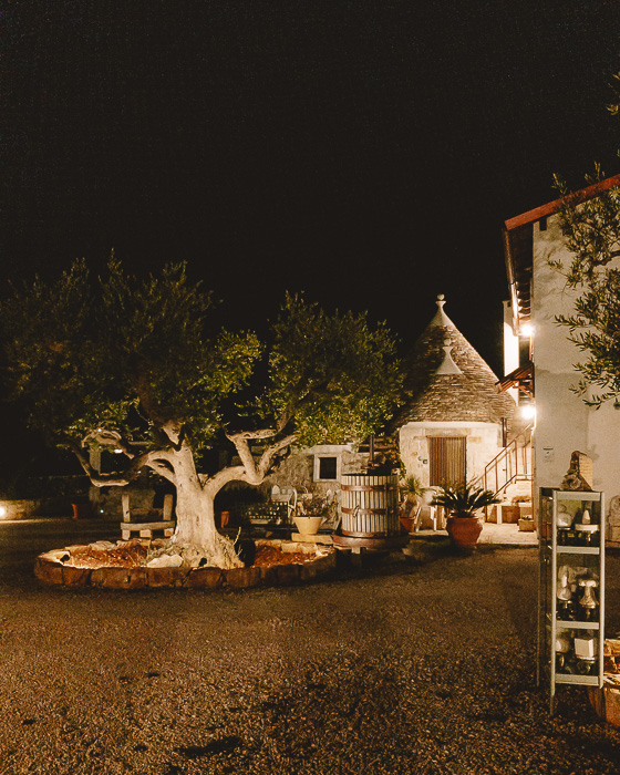 Trulli Caroli by night, Puglia travel guide by Dancing the Earth