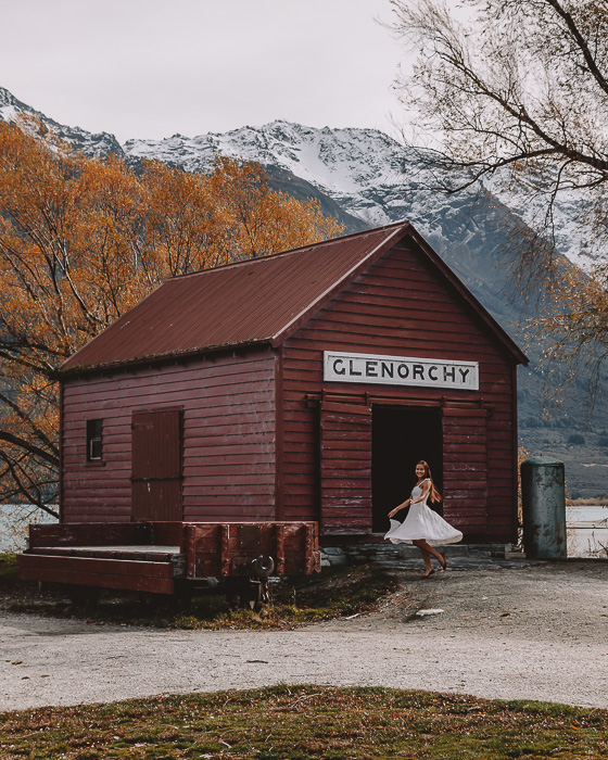 Glenorchy shed, Dancing the Earth