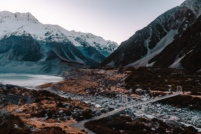 Hooker Valley track, best day hikes in the South Island, Dancing the Earth