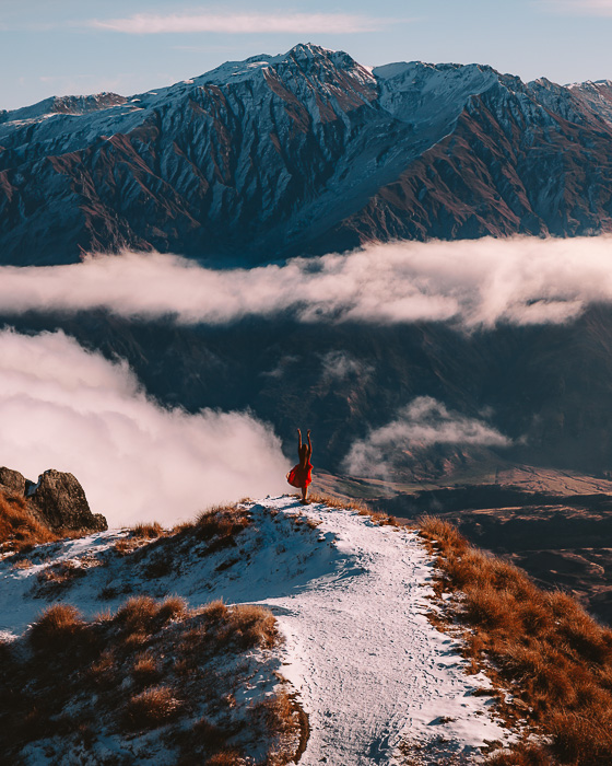 Roys Peak, best days hikes in the South Island, Dancing the Earth