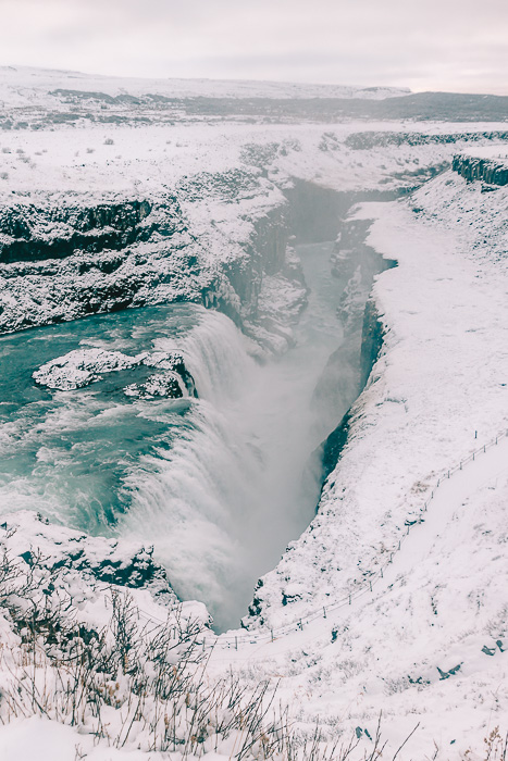 Gullfoss river gorge, Dancing the Earth