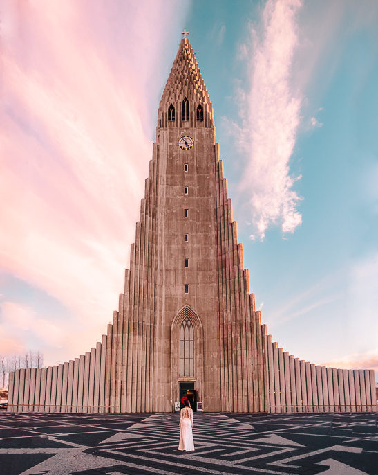South Iceland, Reykjavik, Hallgrimskirkja, Dancing the Earth