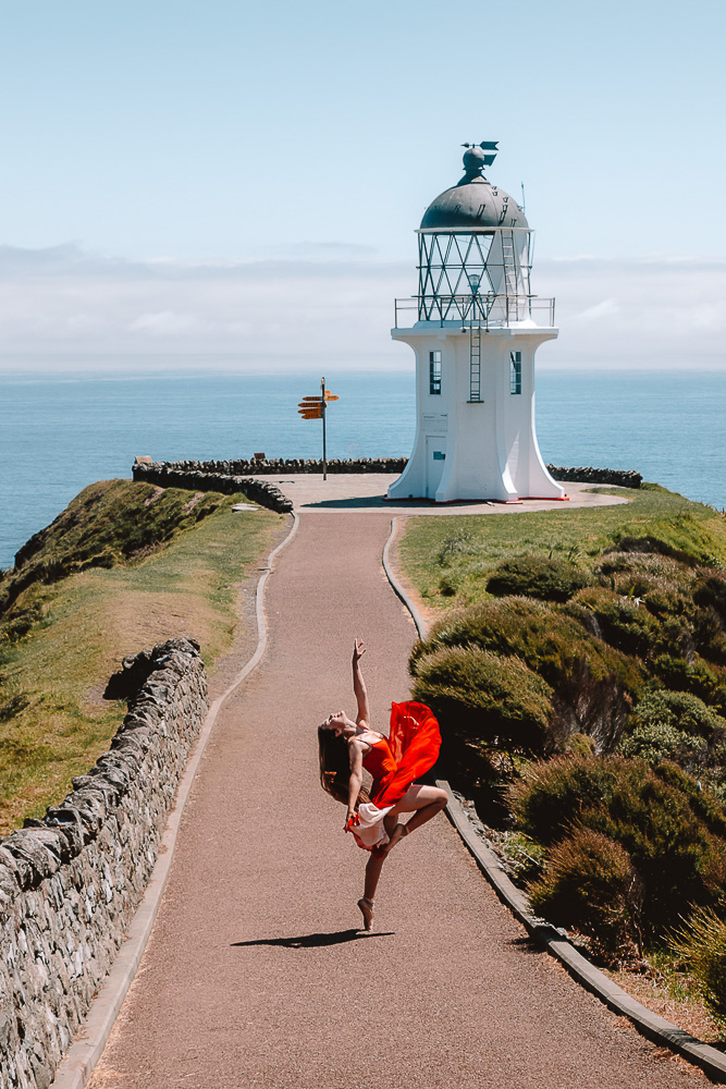 Cape Reinga lighthouse, North Island Photography Spots, Dancing the Earth