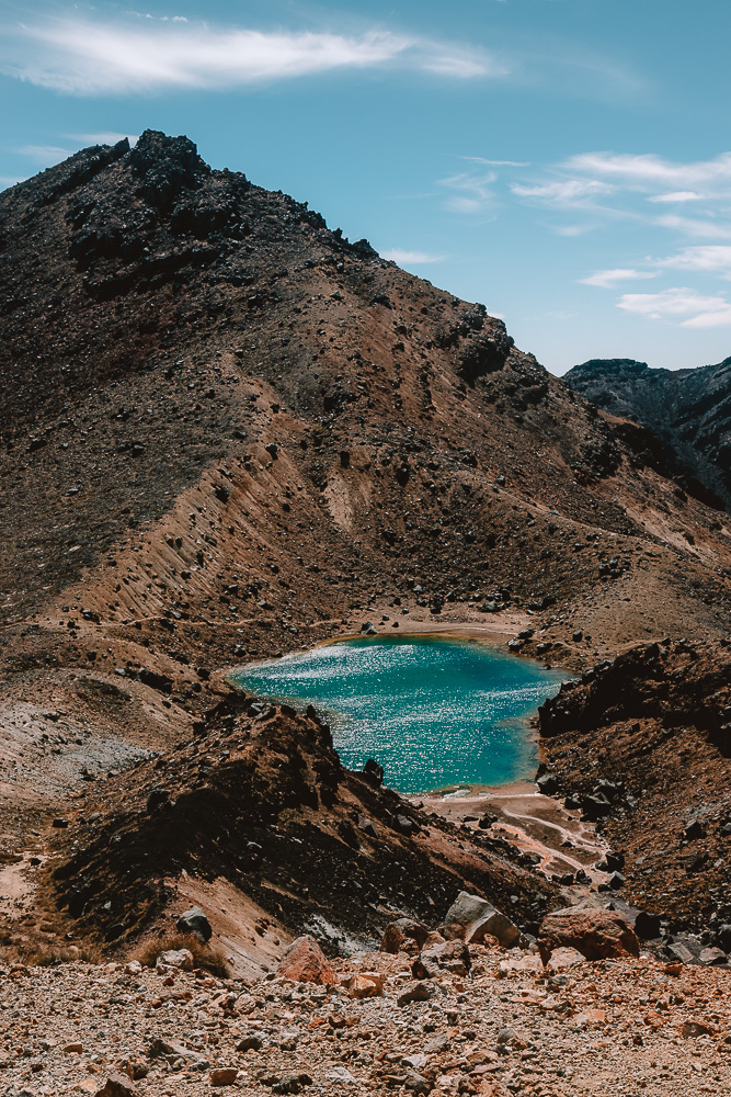 Tongariro Emerald Lake, Dancing the Earth
