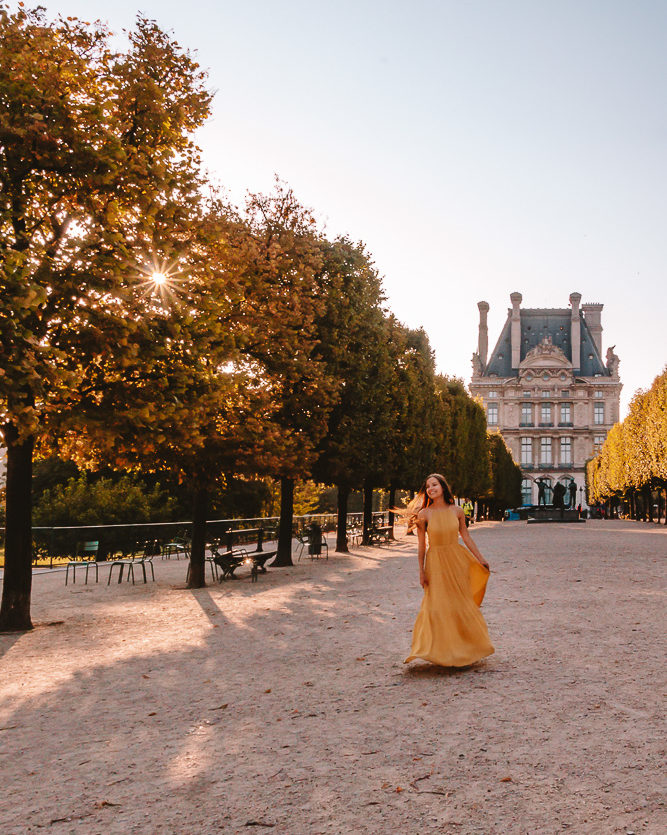 Autumn in Paris, Tuileries Garden, by Dancing The Earth
