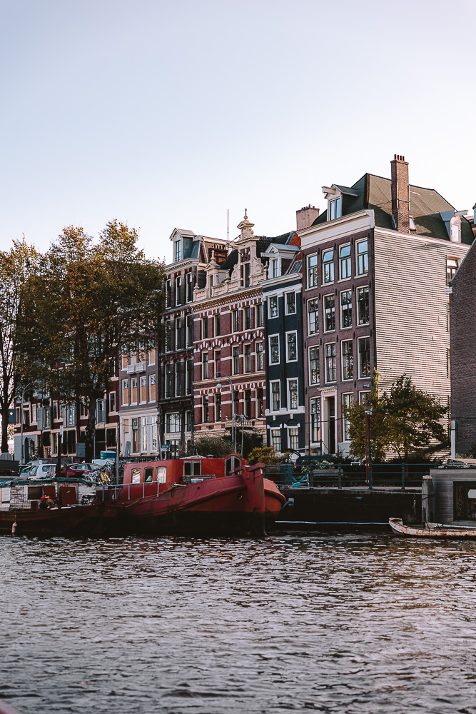 Amsterdam from the canals, by Dancing The Earth