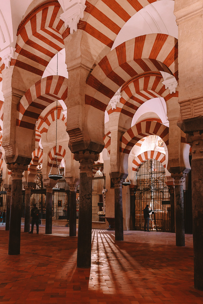 Cordoba weekend itinerary, Mezquita light, by Dancing the Earth