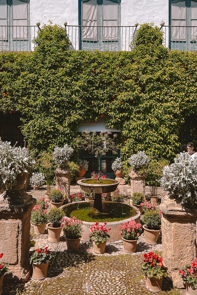 Cordoba, Palacio de Viana, fountain, by Dancing the Earth