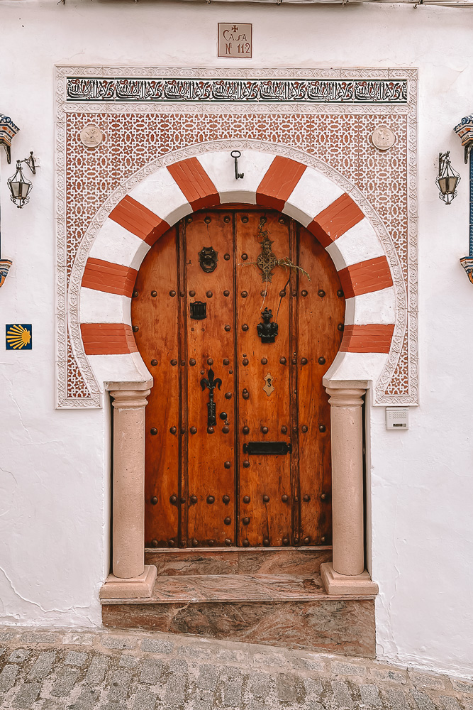 Setenil de las Bodegas, mosquee doors, by Dancing the Earth