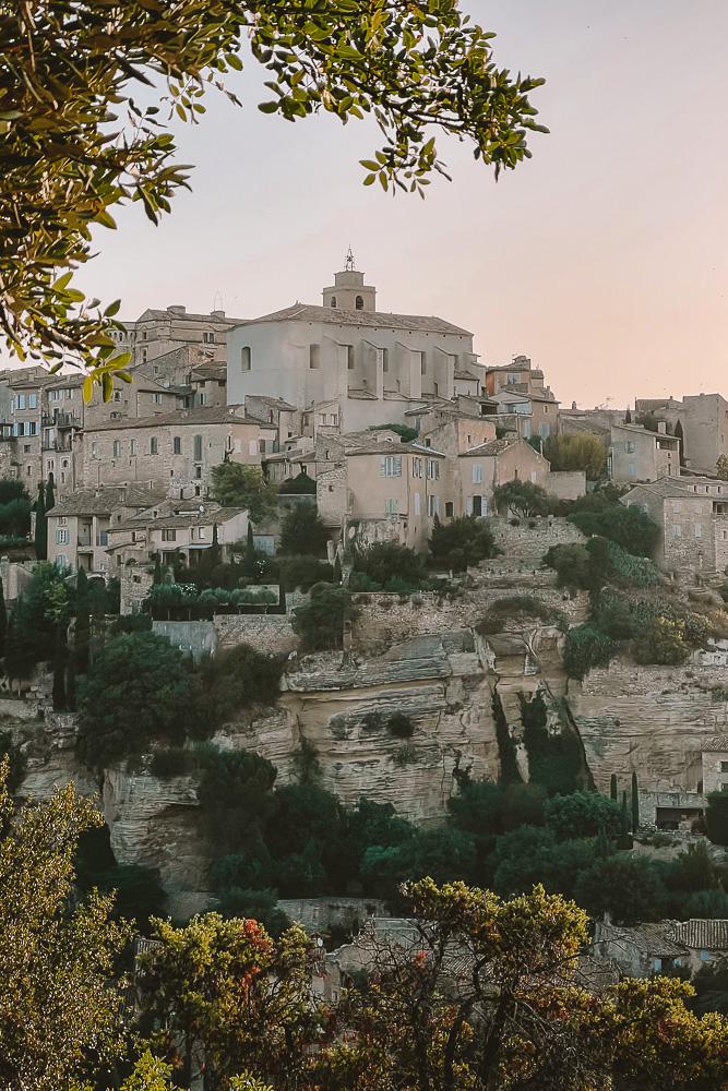 Provence Ultimate Itinerary, Gordes viewpoint at sunrise, by Dancing the Earth