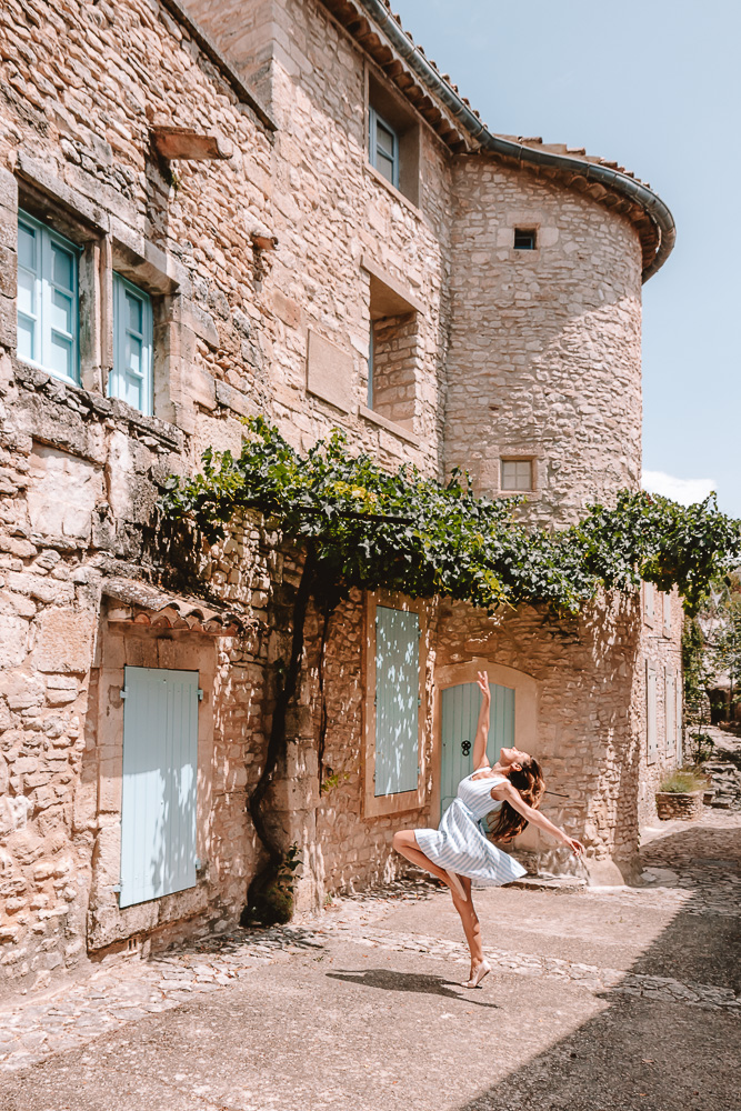 Provence villages, Joucas, by Dancing the Earth