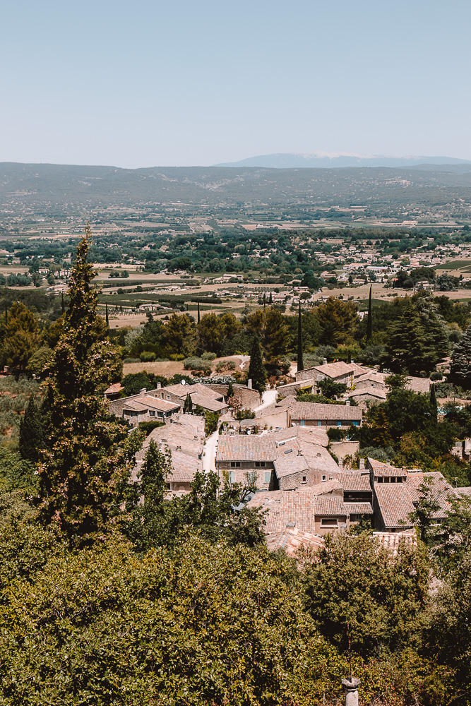 Provence villages, Luberon view from Oppède-le-vieux, by Dancing the Earth