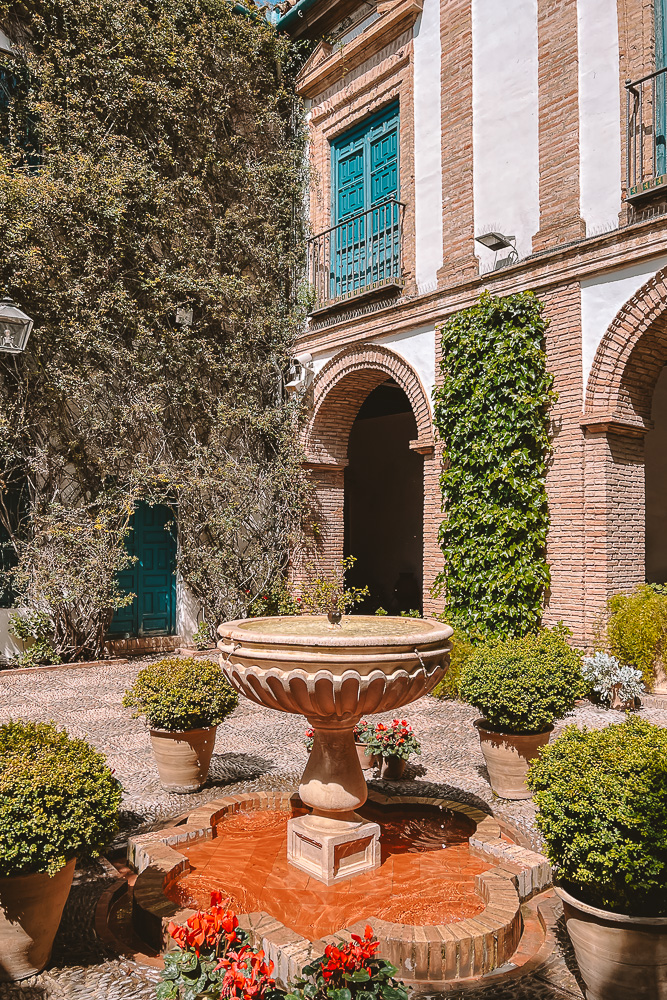 Cordoba, Palacio da Viana, fountain, by Dancing the Earth