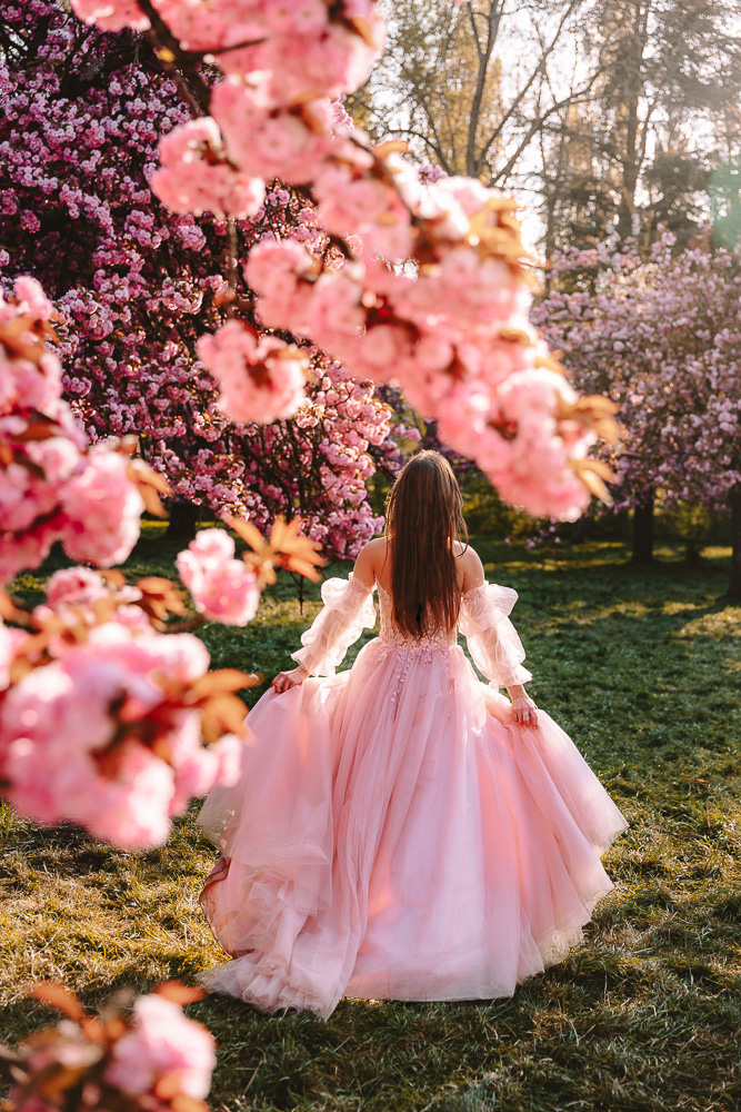 Paris Spring Parc de Sceaux cherry blossoms, by Dancing the Earth