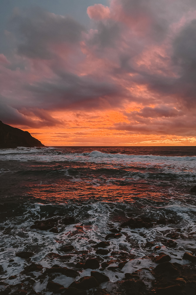Alojera sea sunset, by Dancing the Earth