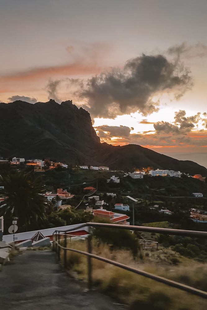 Alojera sunset road, by Dancing the Earth