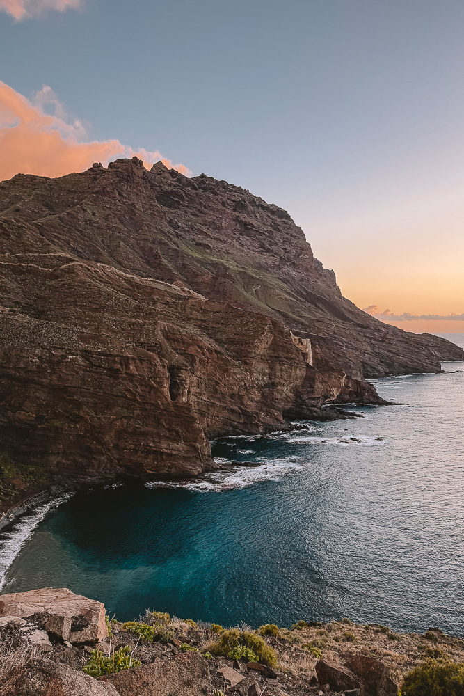 La Gomera Alojera sunset, by Dancing the Earth