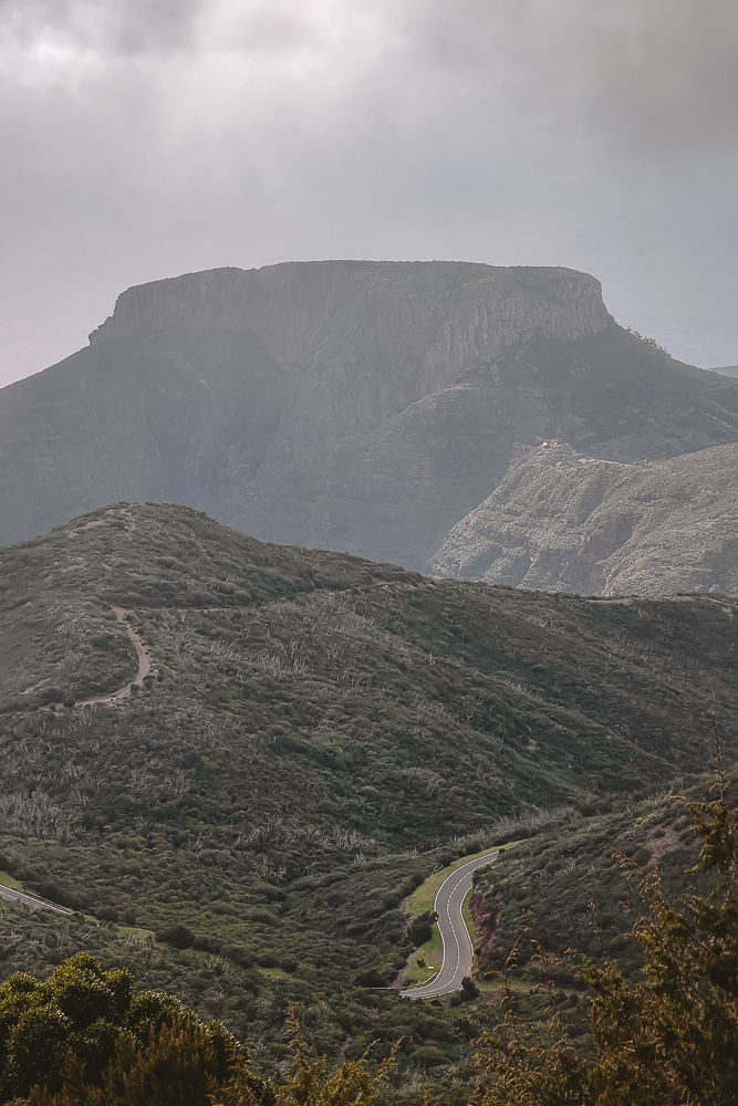 La Gomera, view from Alto de Garajonay, by Dancing the Earth