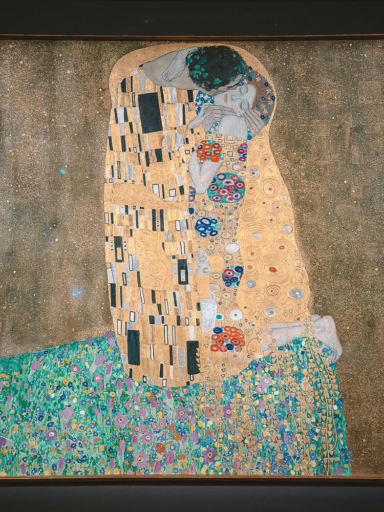 Belvedere Palace, Klimt the Kiss, by Dancing the Earth