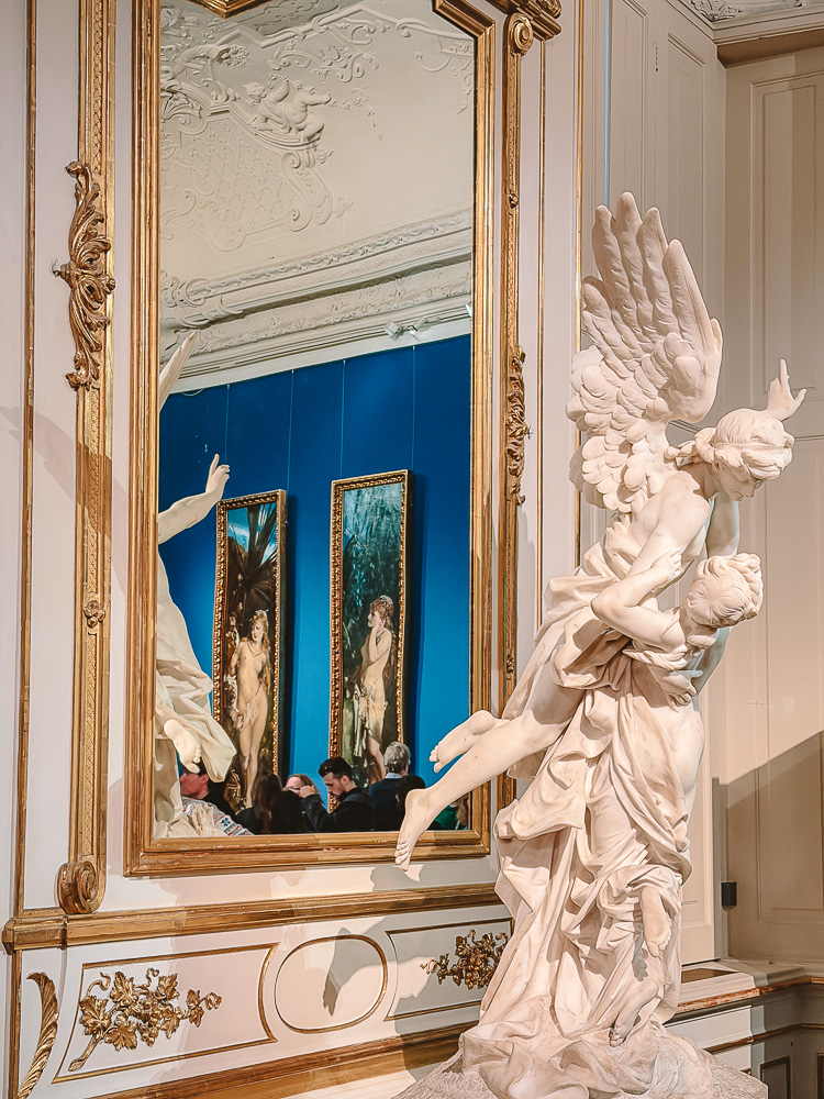 Belvedere Palace mirror details, by Dancing the Earth