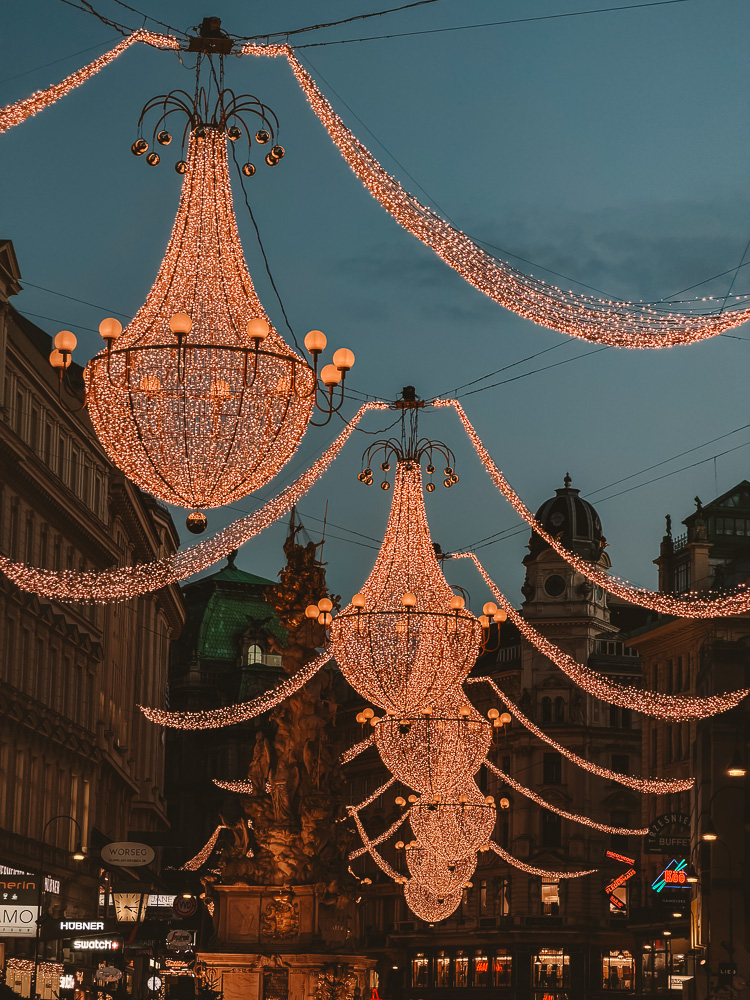 Graben Street blue hour, by Dancing the Earth