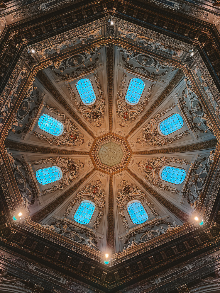 Kunsthistorisches Museum ceiling, by Dancing the Earth