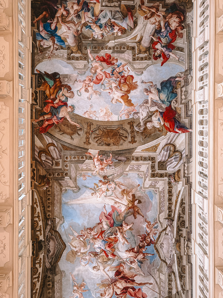 Palais Daun-Kinsky ceiling, by Dancing the Earth