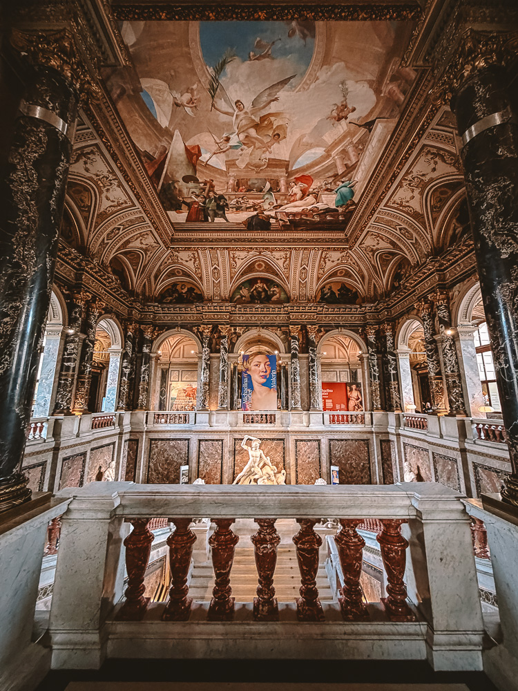 Vienna, Kunsthistorisches Museum balcony, by Dancing the Earth