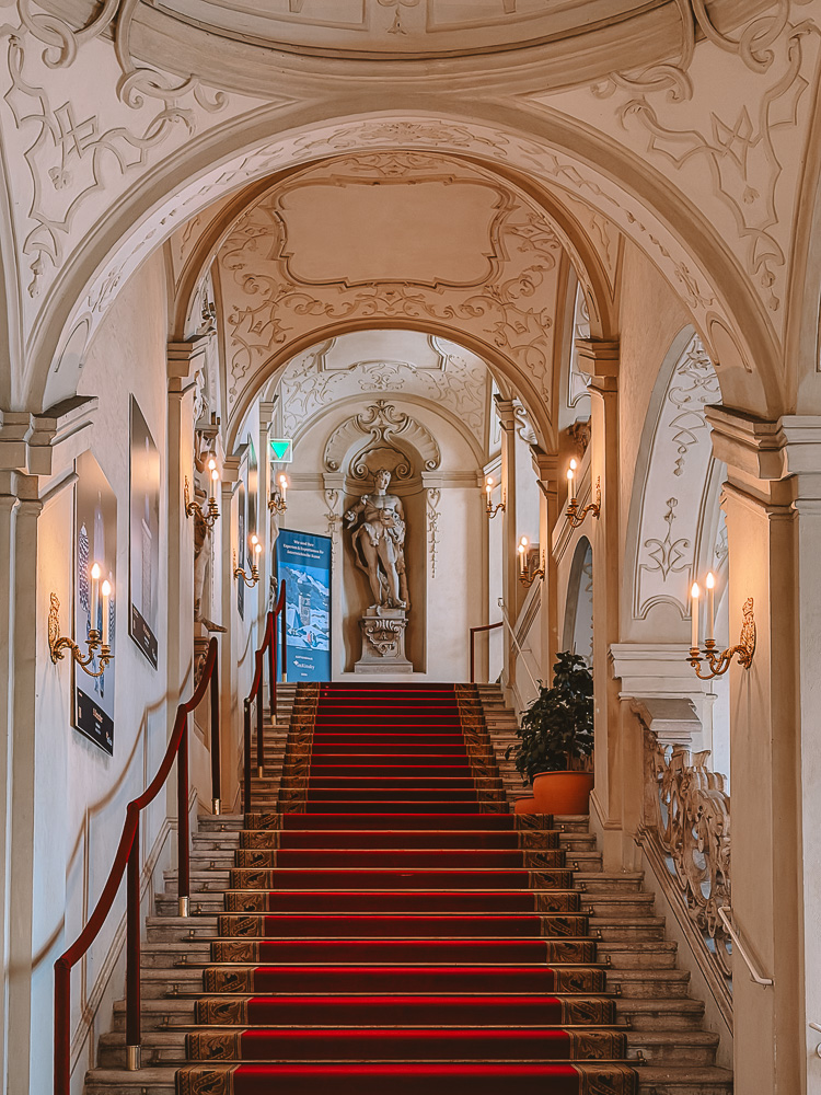 Vienna, Palais Daun-Kinsky staircases, by Dancing the Earth