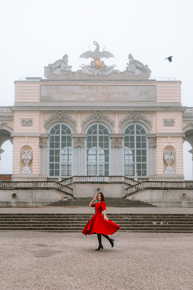 Vienna, Schonbrunn Palace, Gloriette, by Dancing the Earth