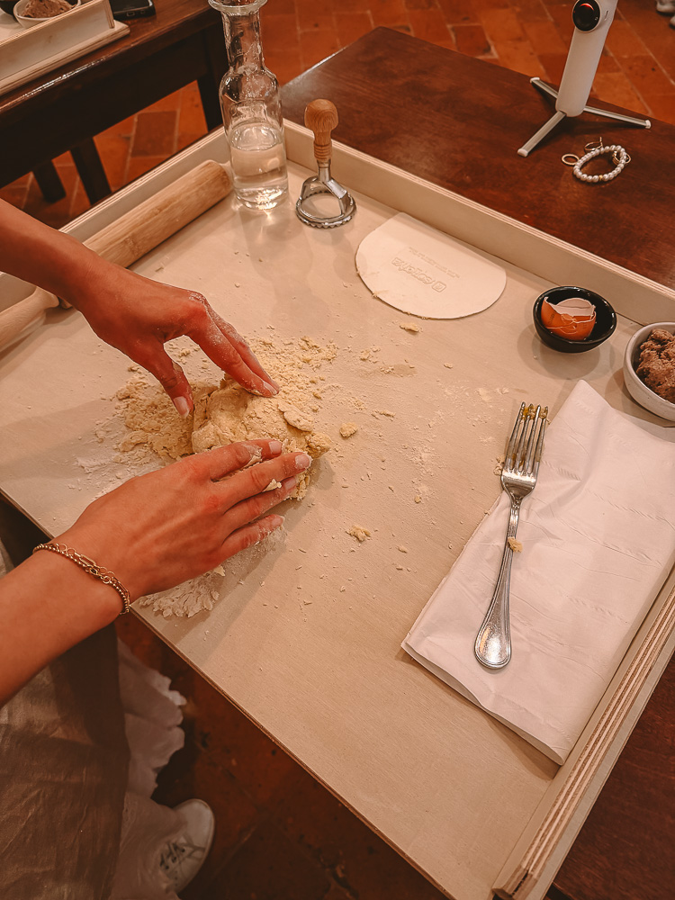 Bergamo, Nonna Alda, casoncelli cooking class, by Dancing the Earth