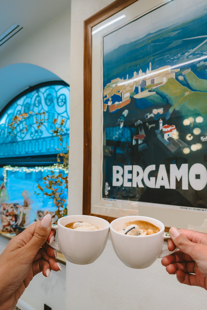 Bergamo, stracciatella coffee, by Dancing the Earth