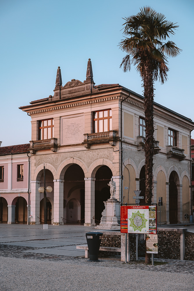 Palmanova building, by Dancing the Earth
