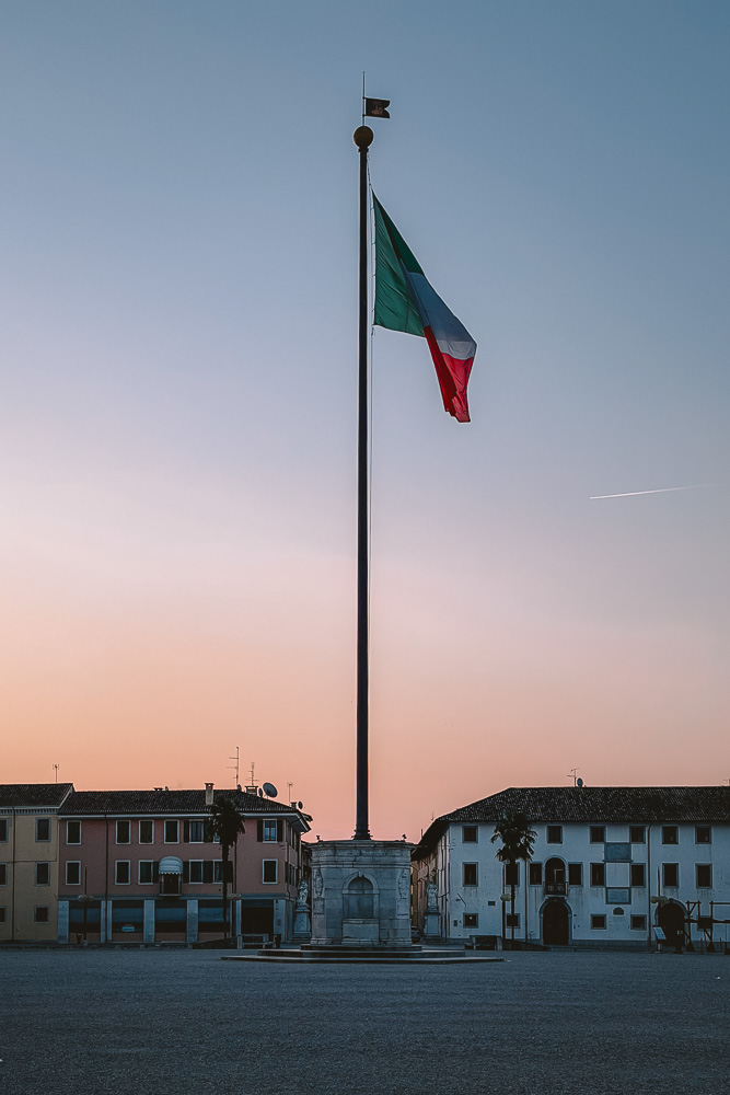 Venetian Fortresses, Palmanova, Piazza Grande, by Dancing the Earth